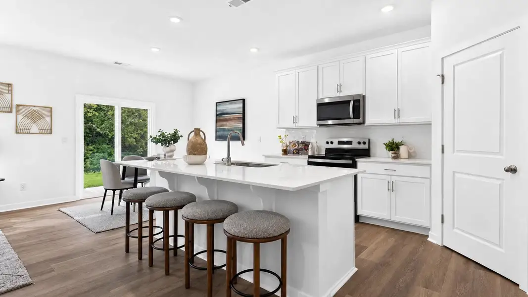Furnished interior view inside a new home in Laurelbrook, Sherrills Ford (Image 3).