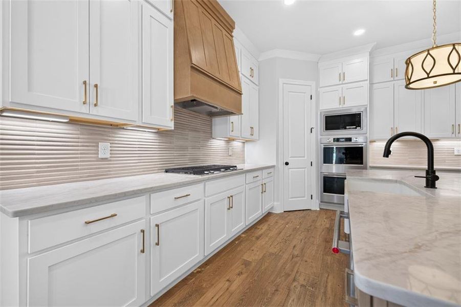 Furnished interior view inside a new home in , Flowery Branch (Image 17).