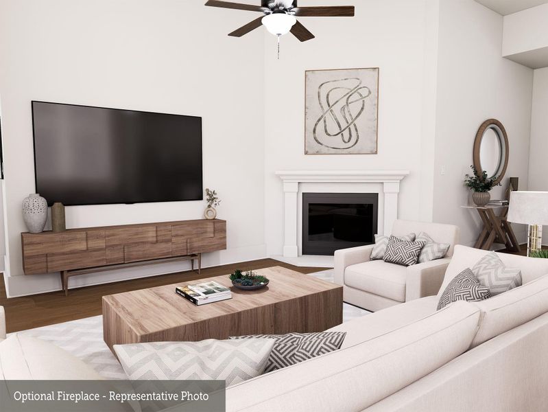 Furnished interior view inside a new home in , Montgomery (Image 14).