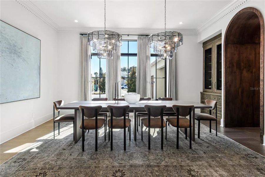 Furnished interior view inside a new home in , Windermere (Image 5).