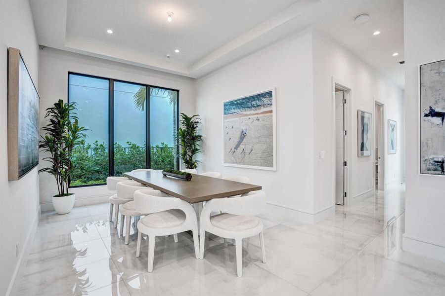 Furnished interior view inside a new home in , Delray Beach (Image 4).