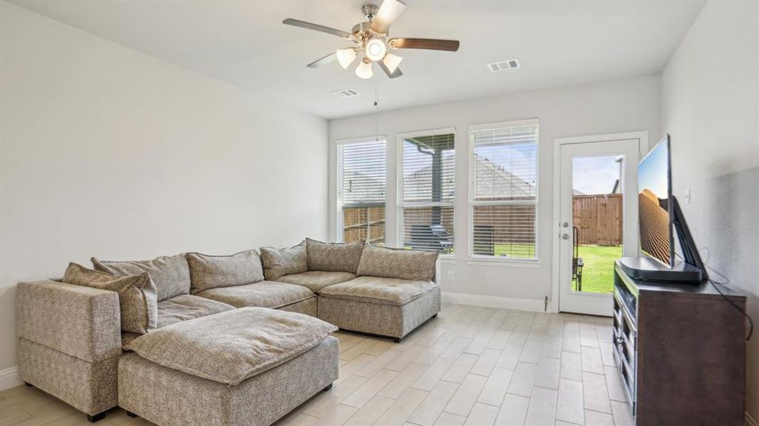 Furnished interior view inside a new home in Venetian, Weston (Image 6).
