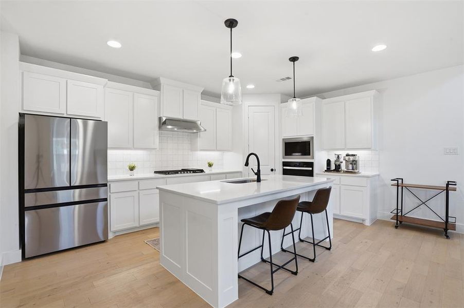Furnished interior view inside a new home in Ventana, Fort Worth (Image 11).