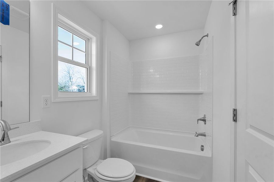 Furnished interior view inside a new home in Brownstone Park, Easley (Image 9).