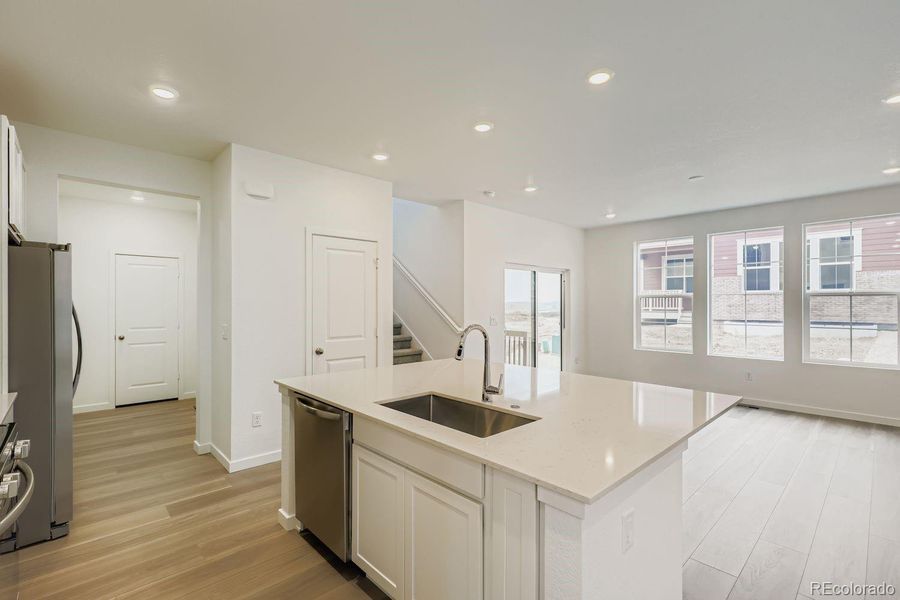 Furnished interior view inside a new home in , Thornton (Image 5).