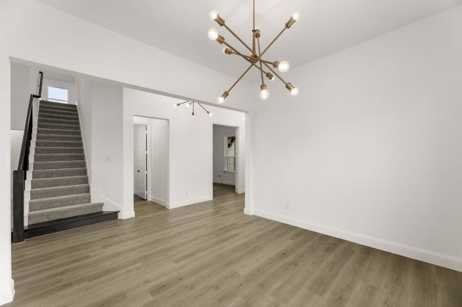 Spacious, unfurnished interior of a new home in Milrany Ranch, Melissa (Image 36).