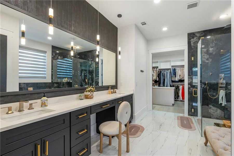 Furnished interior view inside a new home in , Lawrenceville (Image 40).