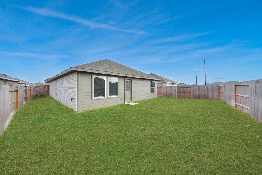 Exterior details and patio area of a home in , Katy (Image 24). Exterior details and patio area of a home in , Katy (Image 24).