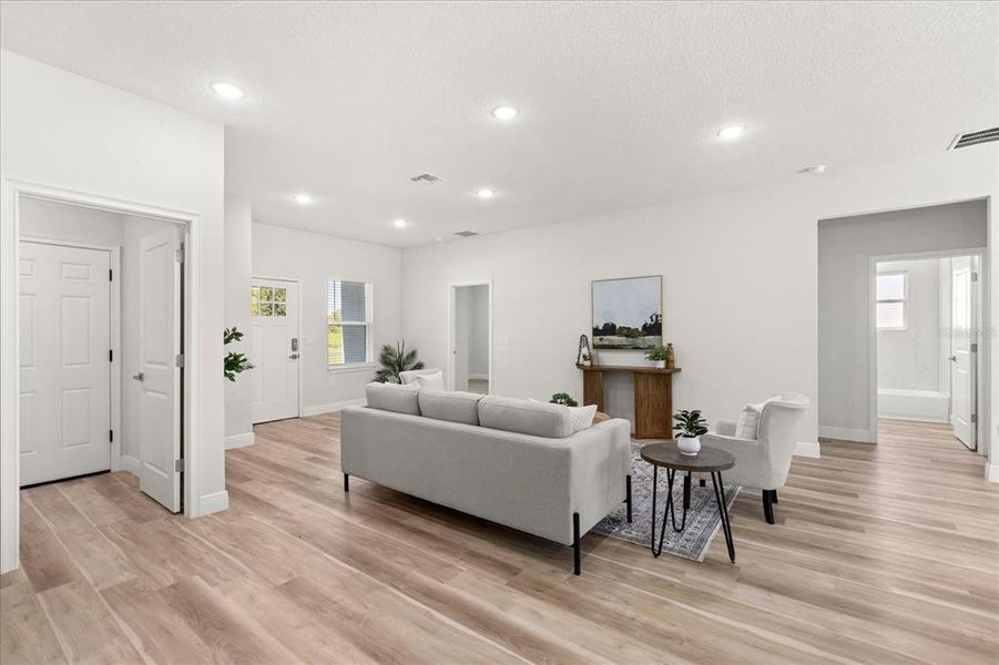 Furnished interior view inside a new home in , Ocala (Image 13).