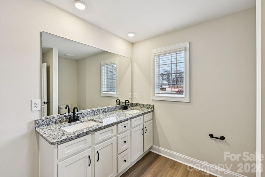 Furnished interior view inside a new home in Colonial Crossing, Troutman (Image 9). Furnished interior view inside a new home in Colonial Crossing, Troutman (Image 9).