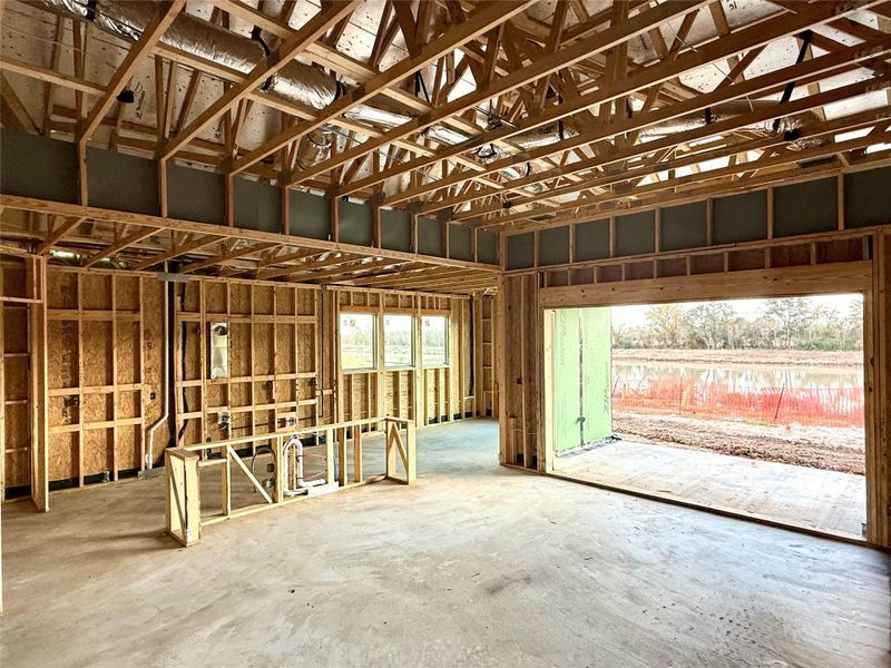 As you wander through the open floor plan, you’ll notice high ceilings that elevate the ambiance, while carefully chosen materials add a touch of luxury without losing that cozy feel.