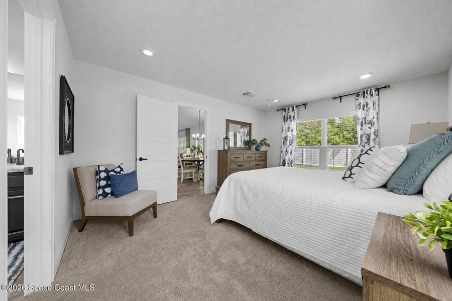 Furnished interior view inside a new home in Palm Bay, Palm Bay (Image 6). Furnished interior view inside a new home in Palm Bay, Palm Bay (Image 6).