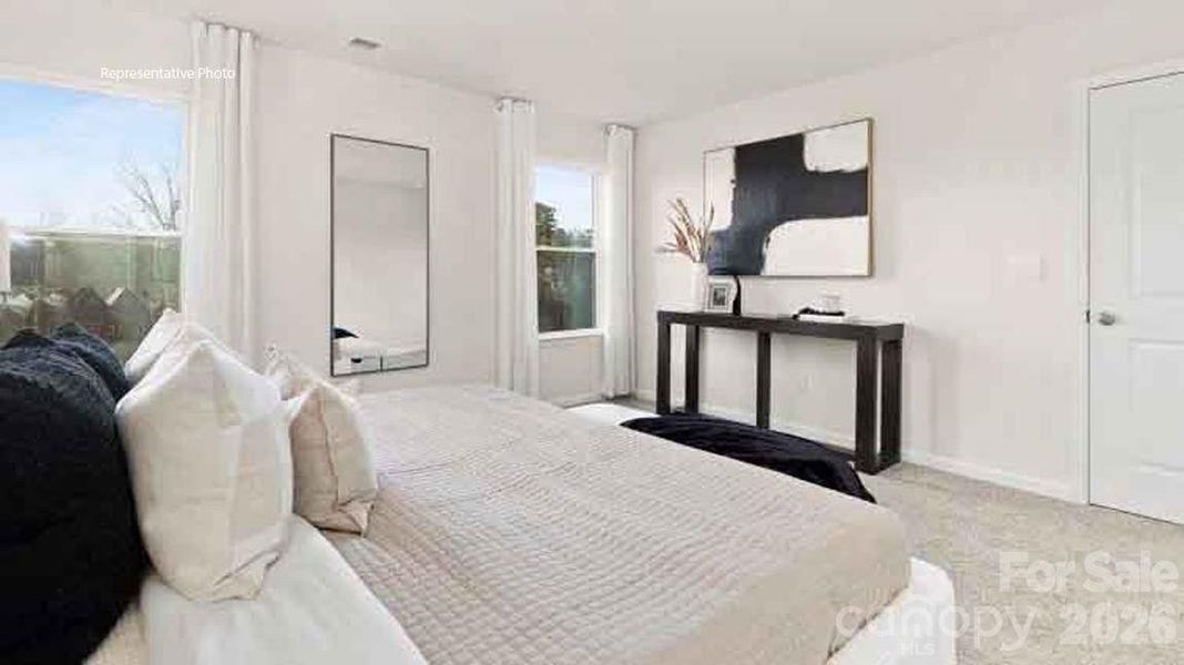 Furnished interior view inside a new home in Fergus Crossing, York (Image 10).