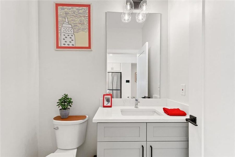 Furnished interior view inside a new home in , Atlanta (Image 5).