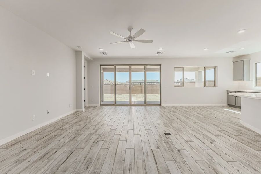 Spacious, unfurnished interior of a new home in Forté at Granite Vista, Waddell (Image 22).