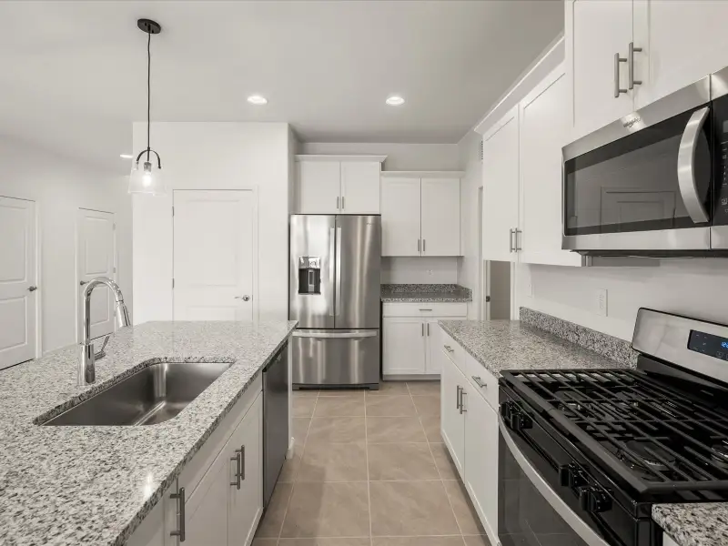 Furnished interior view inside a new home in Rincon Crest at Rocking K, Tucson (Image 3).