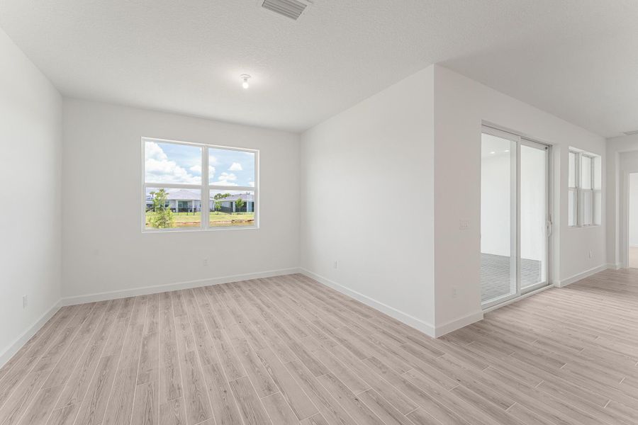 Spacious, unfurnished interior of a new home in Tradition - Cadence, Port St. Lucie (Image 9). Spacious, unfurnished interior of a new home in Tradition - Cadence, Port St. Lucie (Image 9).