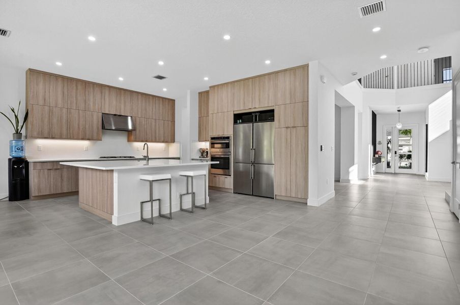 Furnished interior view inside a new home in , Boca Raton (Image 7). Furnished interior view inside a new home in , Boca Raton (Image 7).