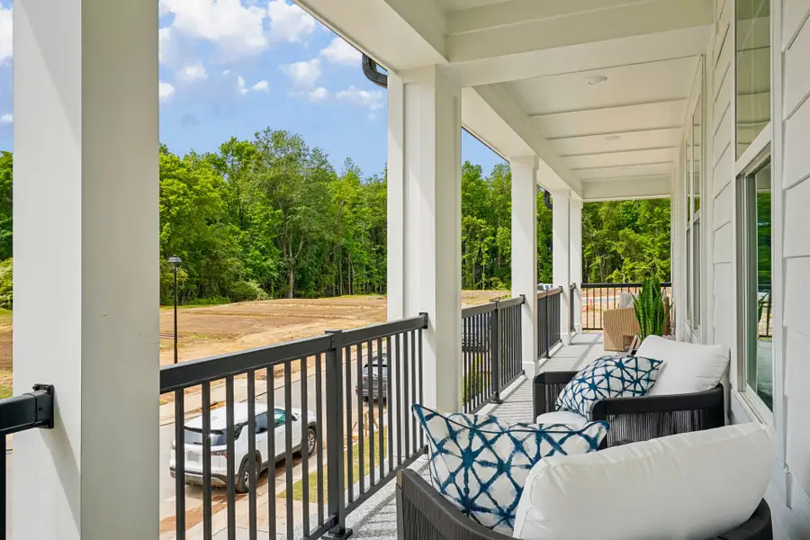Representative exterior details of a home built from the Seneca by Caruso Homes in South Lake Townes at Flowers Plantation, Clayton (Image 3).
