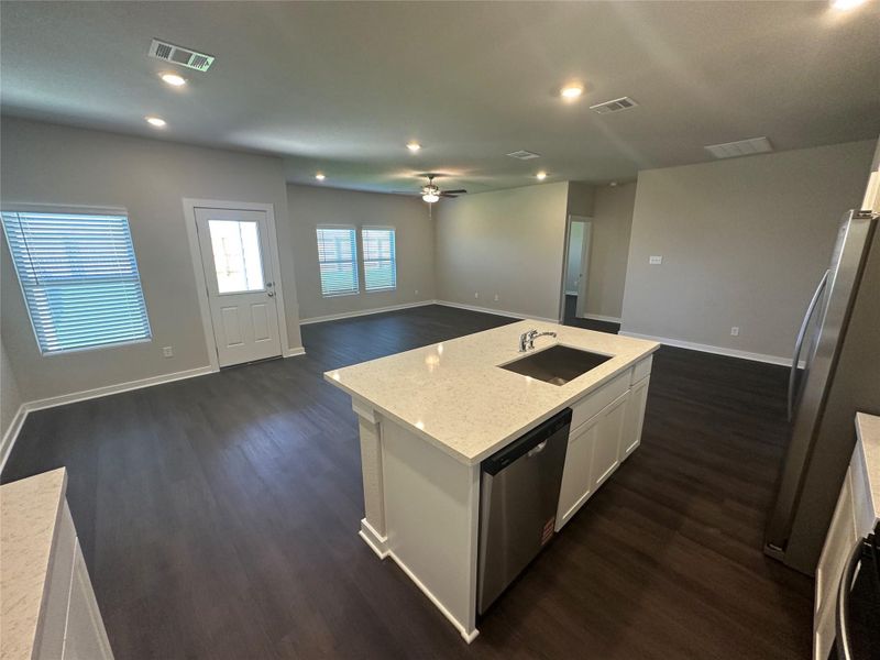 Open Concept Kitchen