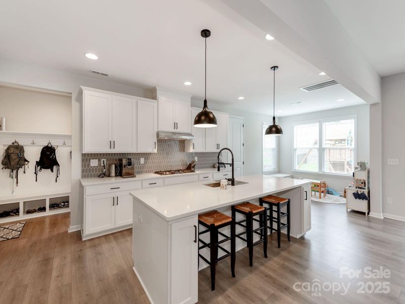 Furnished interior view inside a new home in , Mooresville (Image 8).