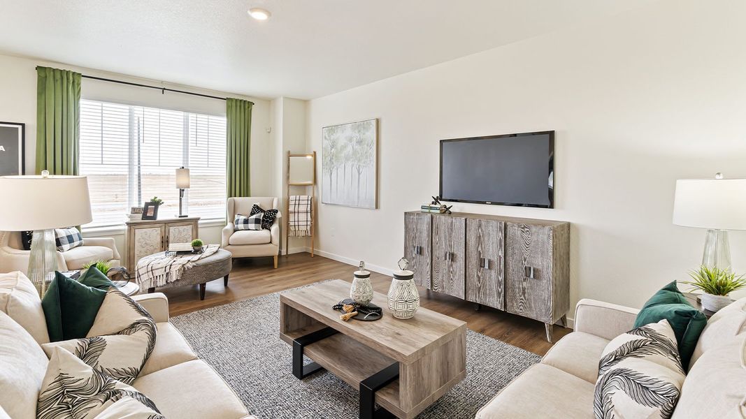 Furnished interior view inside a new home in Sky Ranch, Watkins (Image 6).