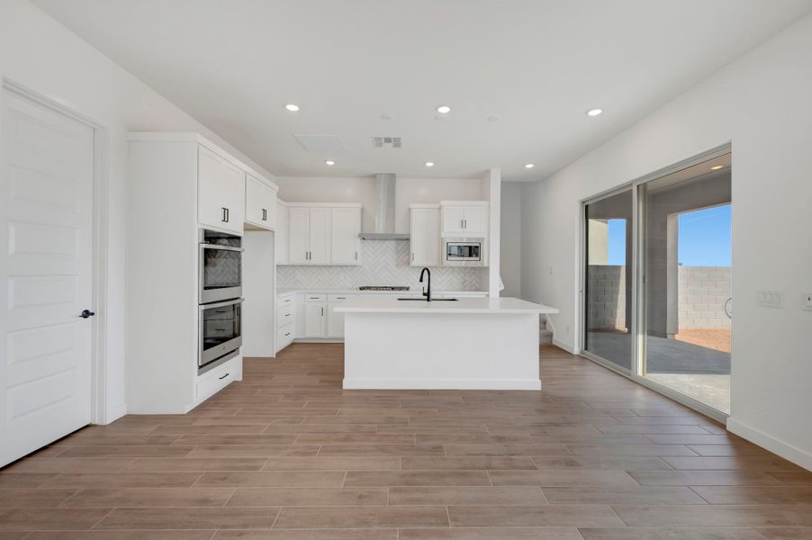 Furnished interior view inside a new home in Soleo, San Tan Valley (Image 6).