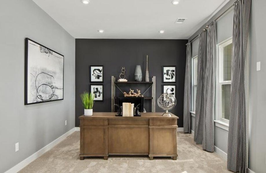 Furnished interior view inside a new home in Pine Ridge Estates, Ridgeville (Image 3). Furnished interior view inside a new home in Pine Ridge Estates, Ridgeville (Image 3).