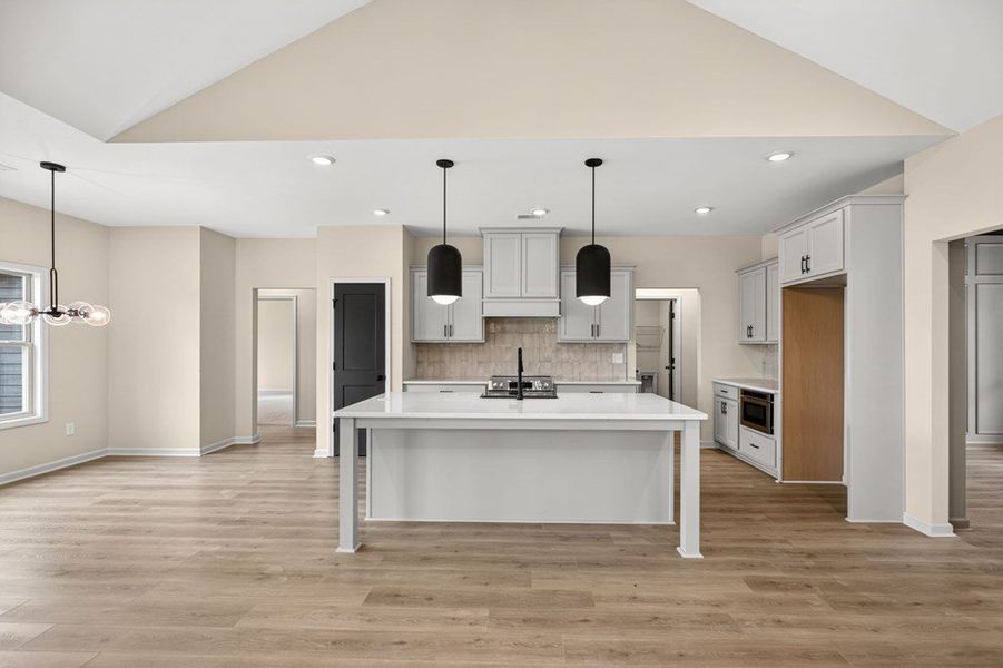 Furnished interior view inside a new home in Blackwelder Bluff, Bowdon (Image 28).