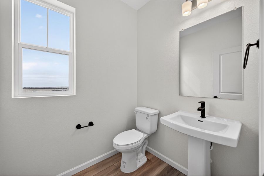 Furnished interior view inside a new home in The Town Collection at Independence, Elizabeth (Image 7).