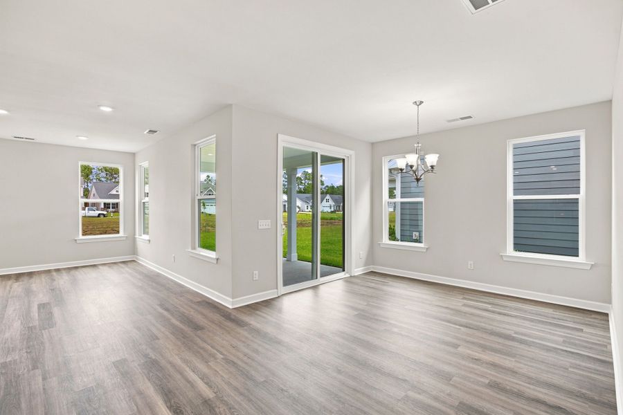 Spacious, unfurnished interior of a new home in Terrapin, Leland (Image 18).