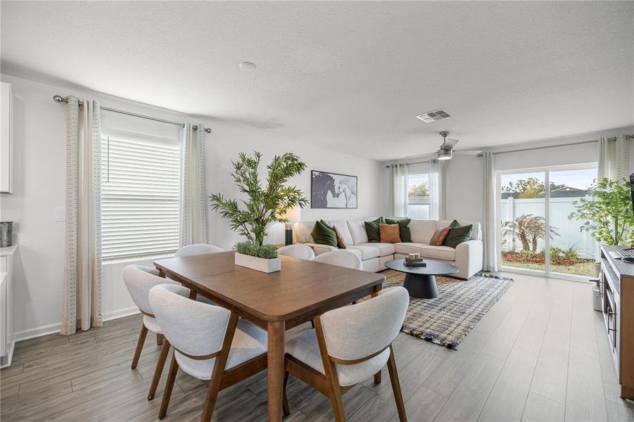 Furnished interior view inside a new home in Pioneer Ranch, Ocala (Image 12).