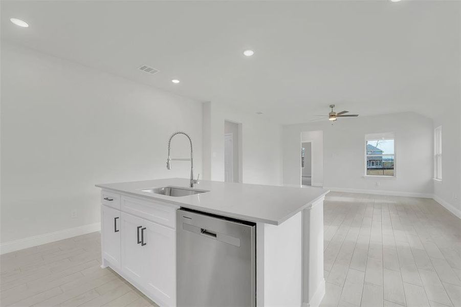 Furnished interior view inside a new home in , Princeton (Image 8).