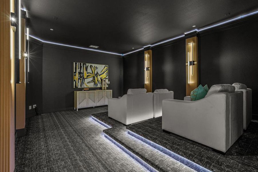 Furnished interior view inside a new home in , Northlake (Image 36).