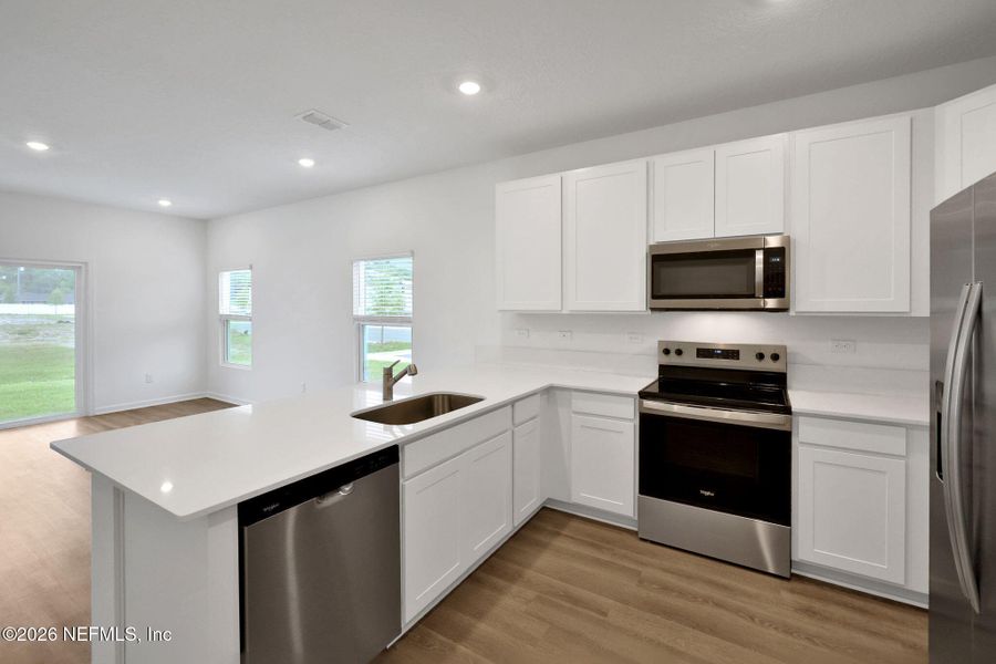 Furnished interior view inside a new home in Kasen Oaks, Jacksonville (Image 15).