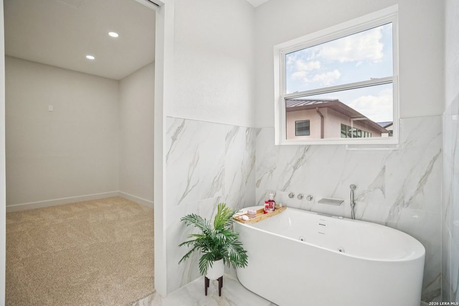 Furnished interior view inside a new home in , San Antonio (Image 9).