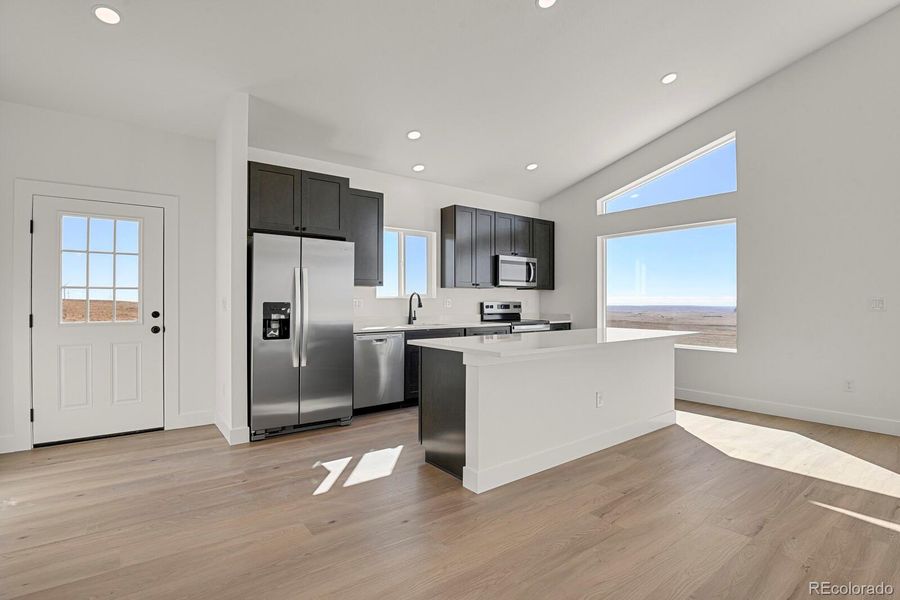 Furnished interior view inside a new home in , Calhan (Image 5).