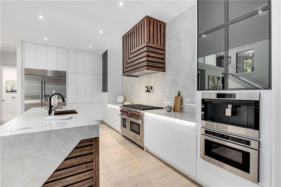 Furnished interior view inside a new home in , Sandy Springs (Image 9). Furnished interior view inside a new home in , Sandy Springs (Image 9).