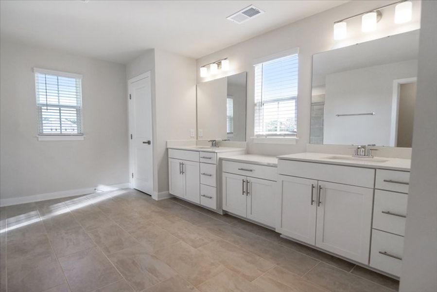 Furnished interior view inside a new home in Canterbrook Farms 2-Story, Fountain Inn (Image 8).