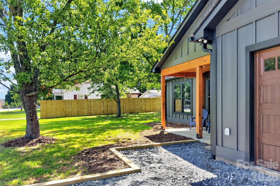 Exterior details and patio area of a home in , Forest City (Image 18). Exterior details and patio area of a home in , Forest City (Image 18).