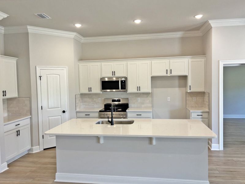 Furnished interior view inside a new home in Houston Place, Crestview (Image 6).