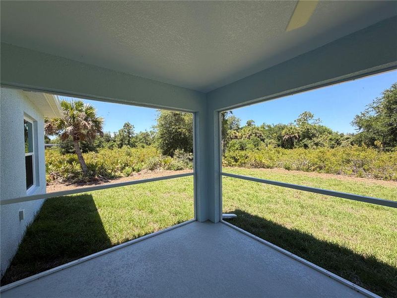 Exterior details and patio area of a home in , North Port (Image 21).