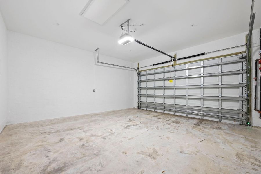 inside garage inside garage