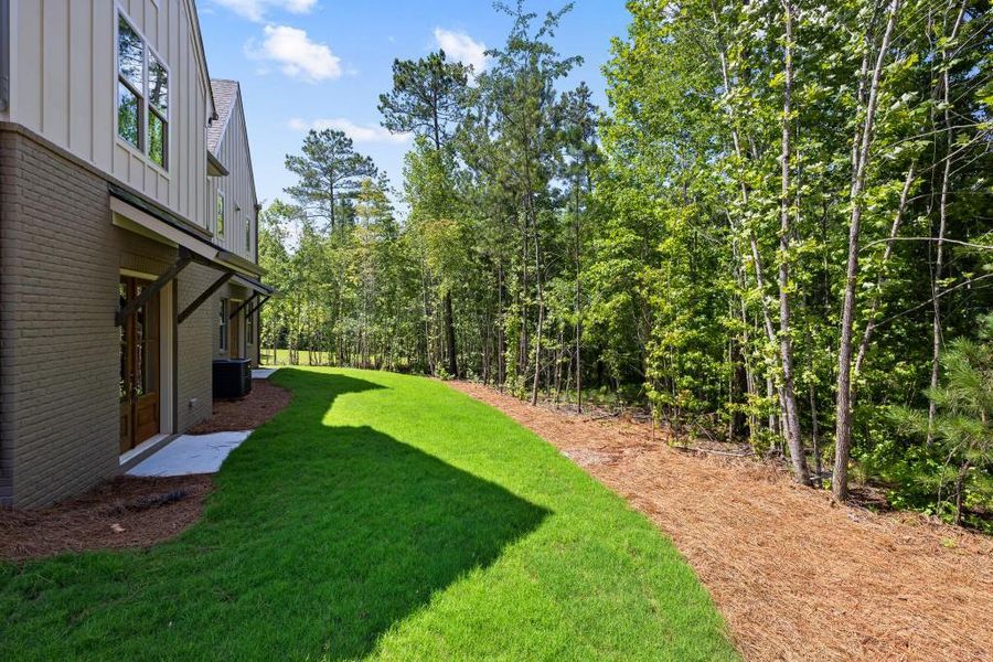 Exterior details and patio area of a home in , Newnan (Image 27).