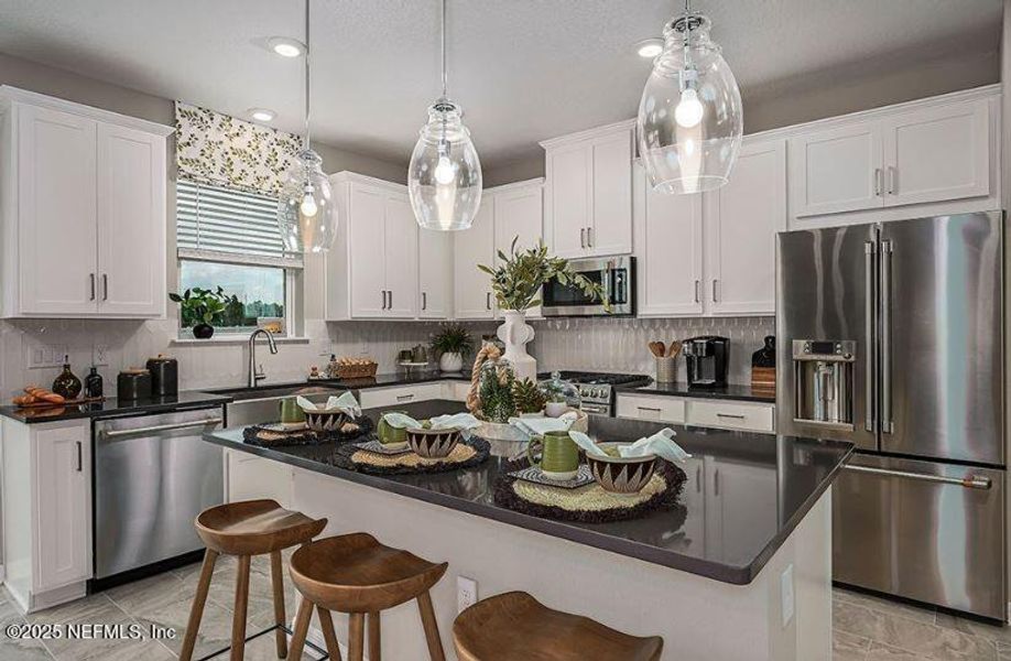 Furnished interior view inside a new home in , St. Augustine (Image 16).