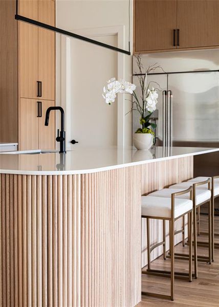 Furnished interior view inside a new home in , Dallas (Image 11).