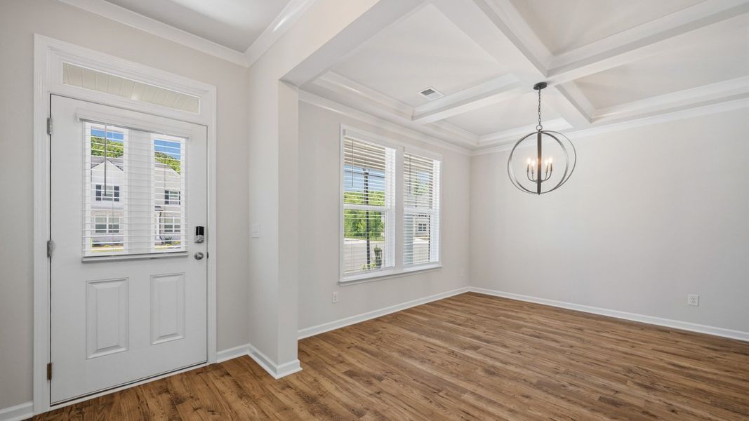 Spacious, unfurnished interior of a new home in The Gates at Pates Creek, Hampton (Image 14).