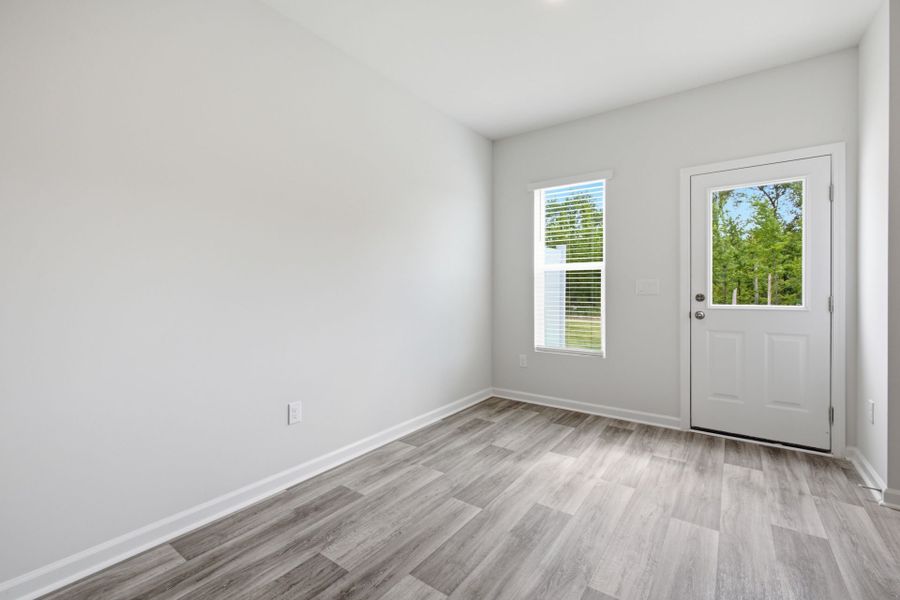 Spacious, unfurnished interior of a new home in Carpenter Falls, Durham (Image 19). Spacious, unfurnished interior of a new home in Carpenter Falls, Durham (Image 19).