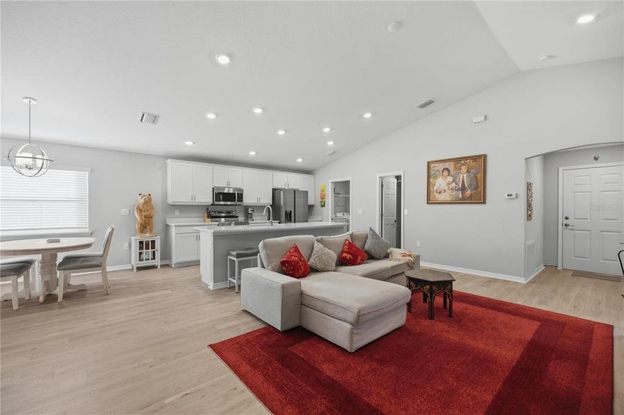 Furnished interior view inside a new home in , Ocala (Image 5).