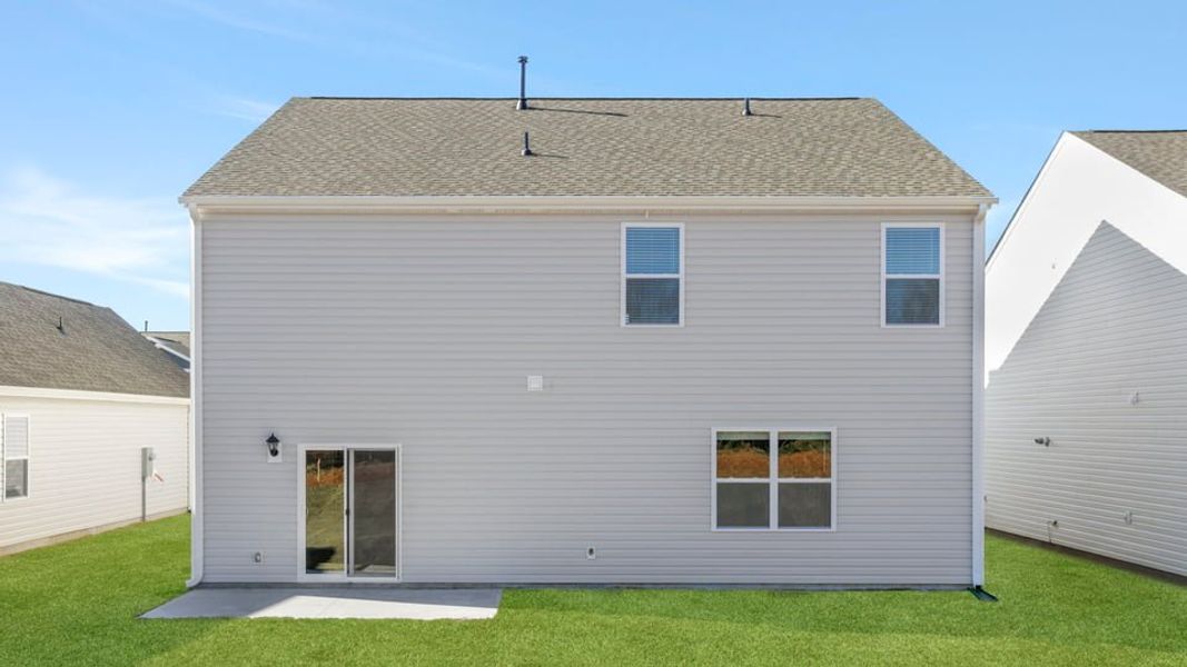Exterior details and patio area of a home in Sage Grove, Lyman (Image 2). Exterior details and patio area of a home in Sage Grove, Lyman (Image 2).